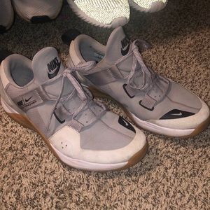 •Grey Tech Nike Shoes•